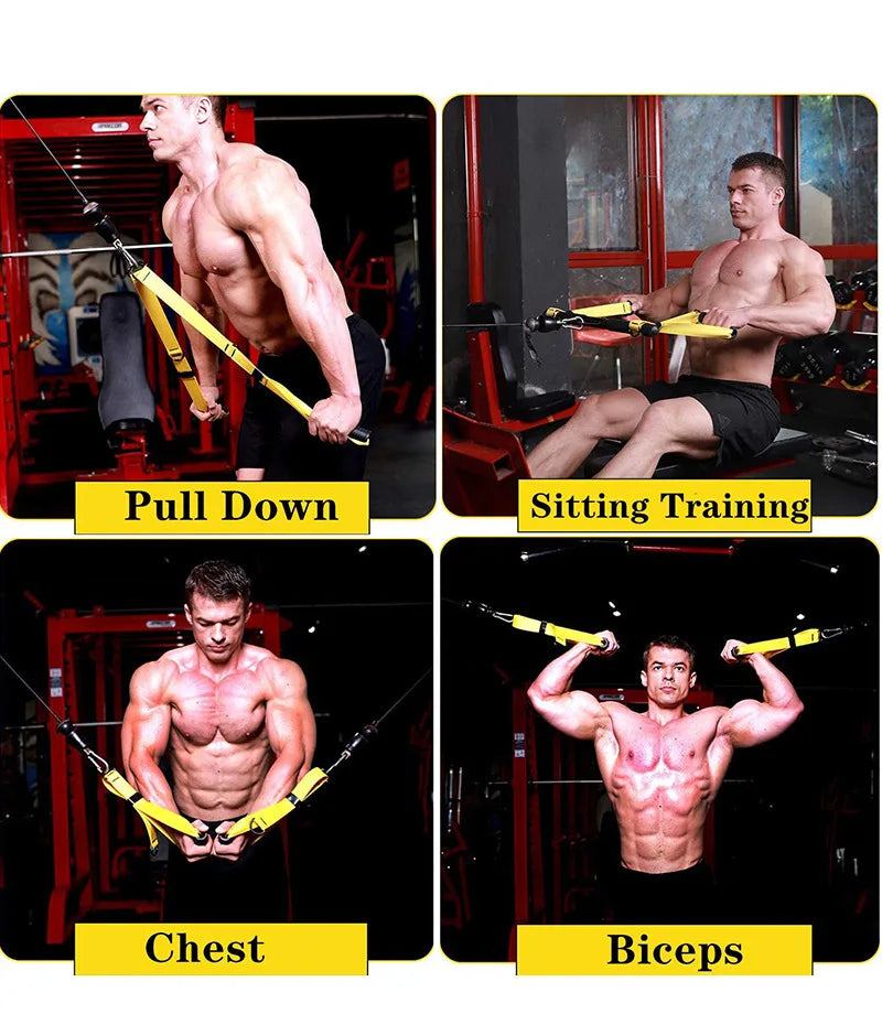 Triceps Rope Pull Down Cable