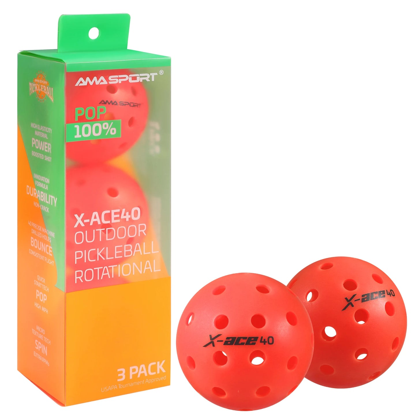 Outdoor Pickleballs