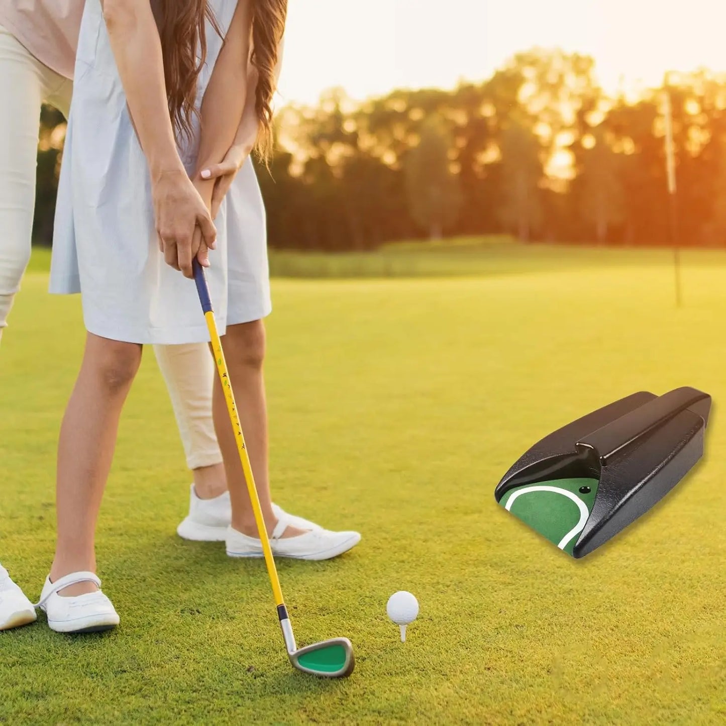 Automatic Golf Ball Return Putting Machine – Indoor Practice Tool