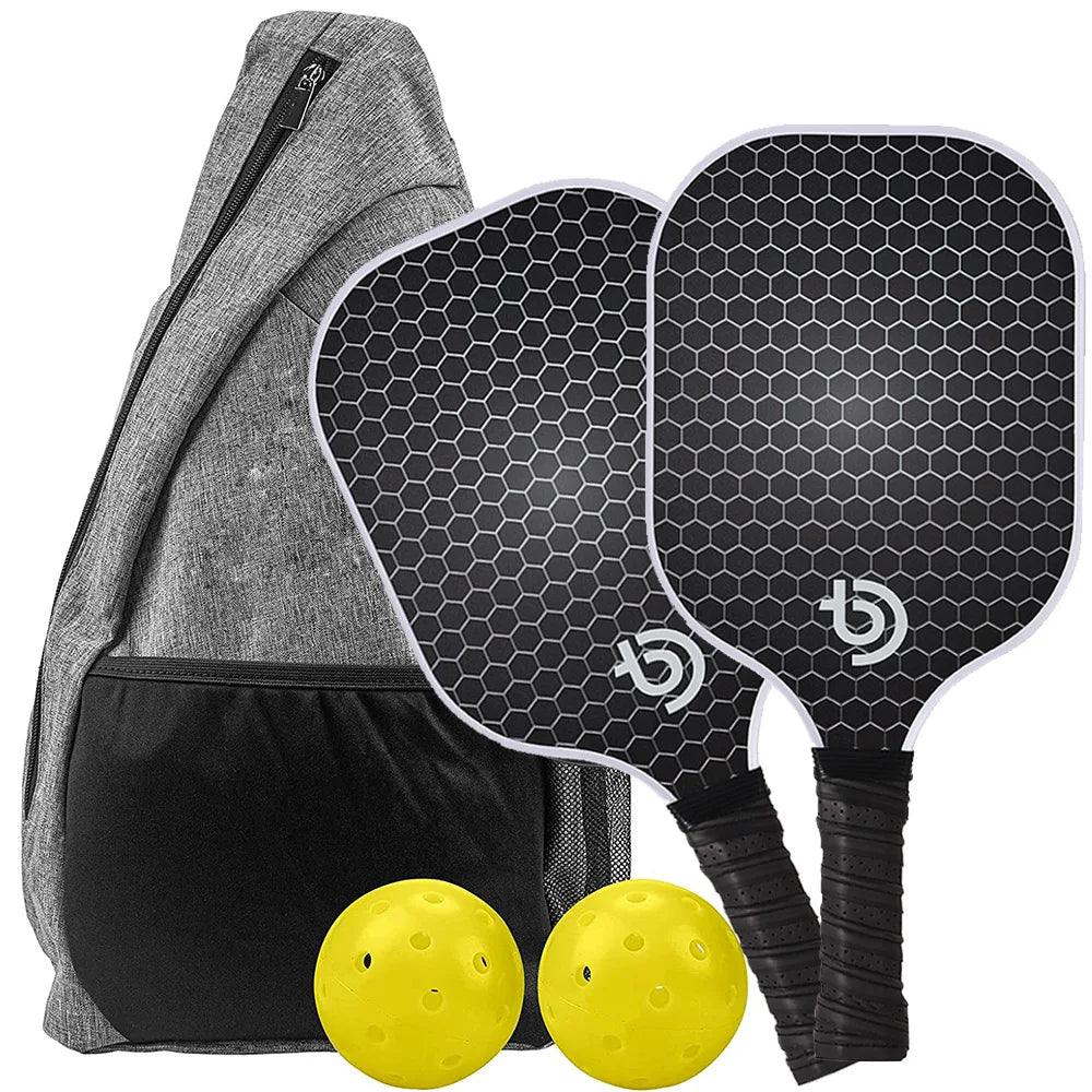 Pickleball Paddle Set – USAPA Approved Graphite Carbon Fiber