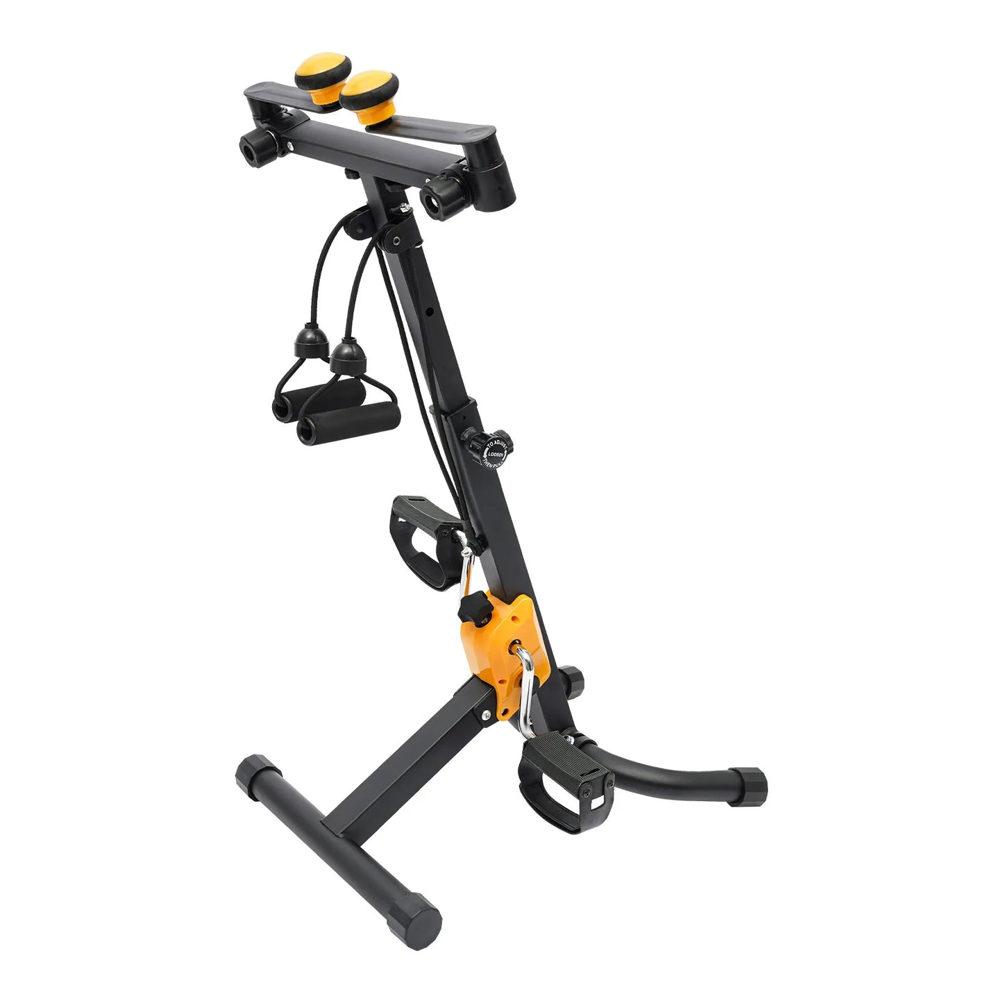 Foldable Pedal Exerciser Bike for Seniors – Adjustable Rehab Fitness Equipment