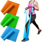 3-Piece Yoga Resistance Band Set – Elastic Fitness & Stretch Belts