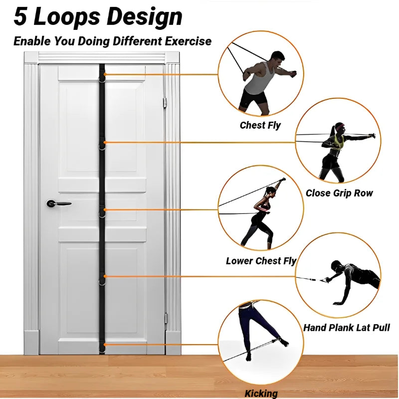 Door Anchor Strap – Portable Resistance Band Attachment