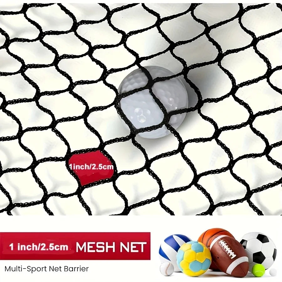 10x10FT Heavy Duty Golf Practice Net – High Impact Barrier Netting