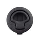 Round Flush Pull Slam Latch Handle for Marine & RV Use