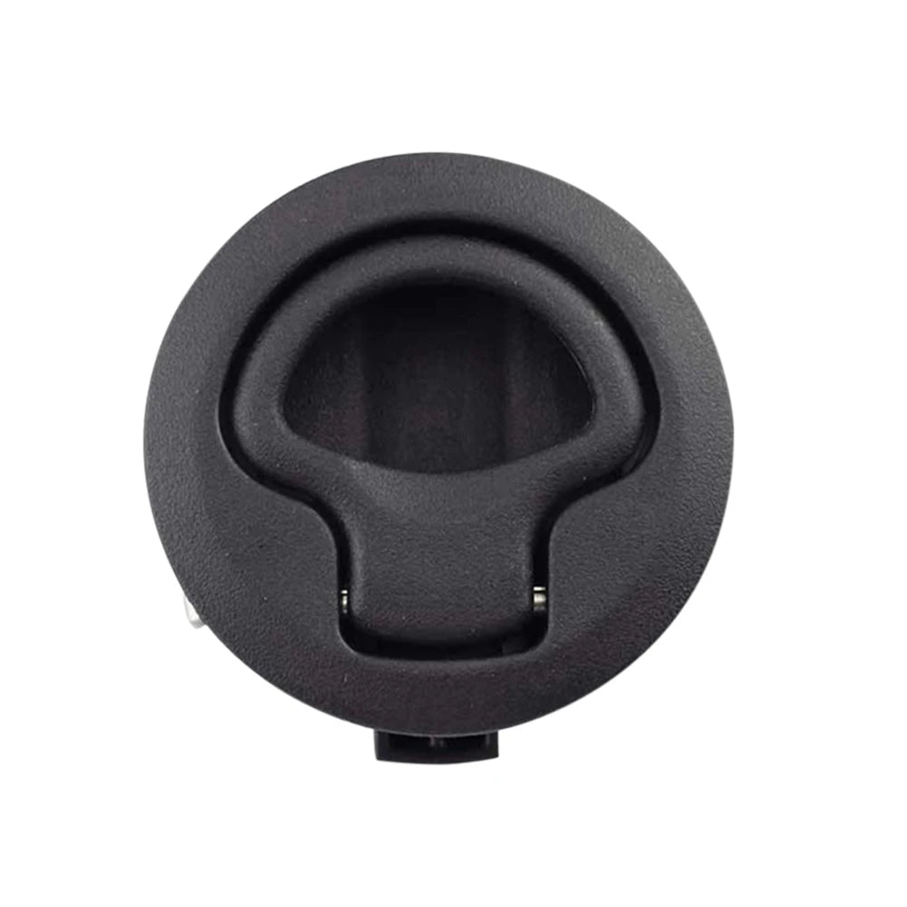 Round Flush Pull Slam Latch Handle for Marine & RV Use