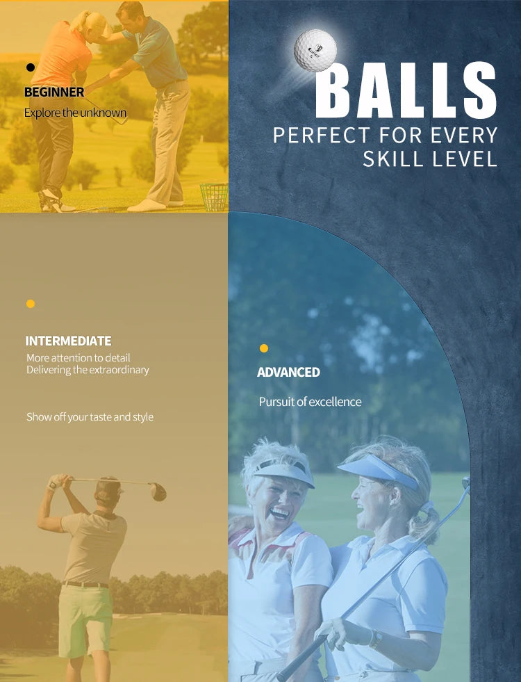 3-Layer Golf Balls (100pcs) – Long Distance & Spin Control