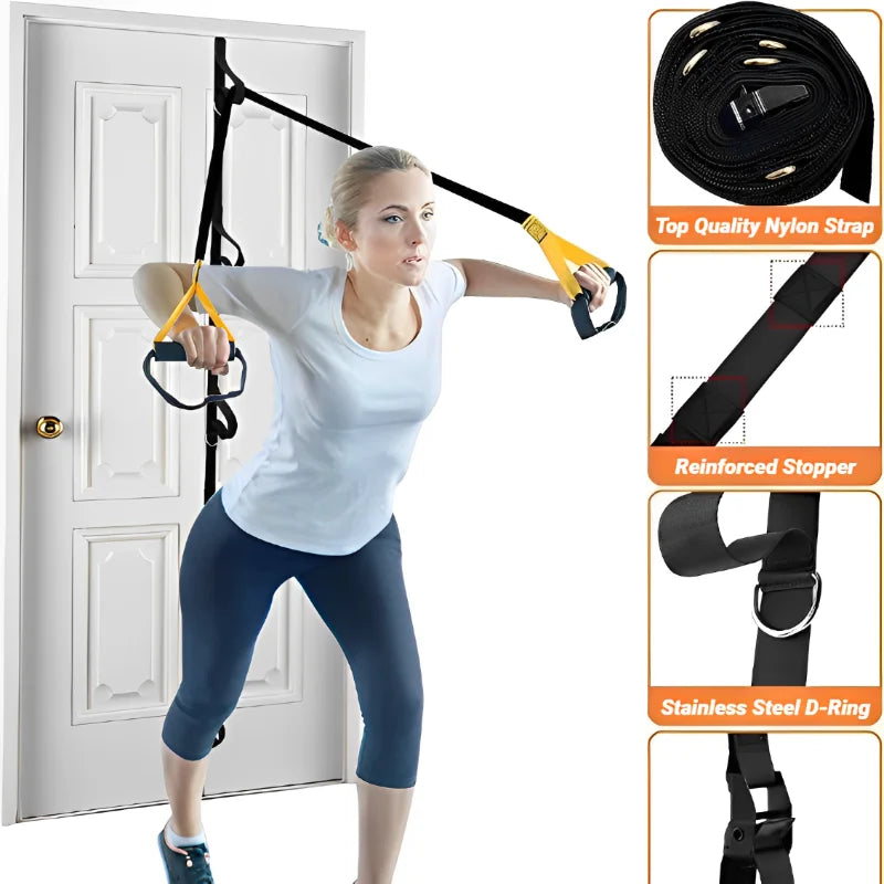 Door Anchor Strap – Portable Resistance Band Attachment