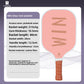 Fiber Pickleball Paddle Set for Couples – Beginner’s Complete Kit