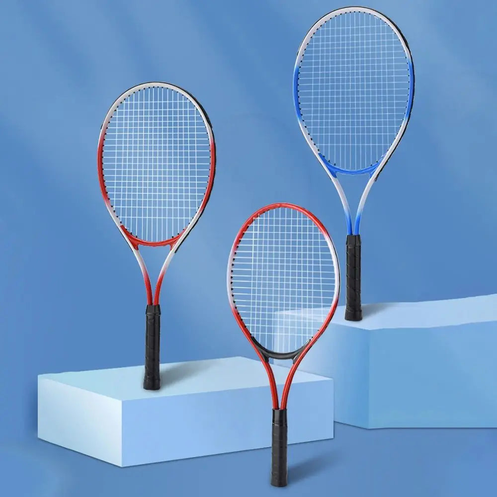 Kids Training Tennis Racket – Red/Blue Beginner Racquet