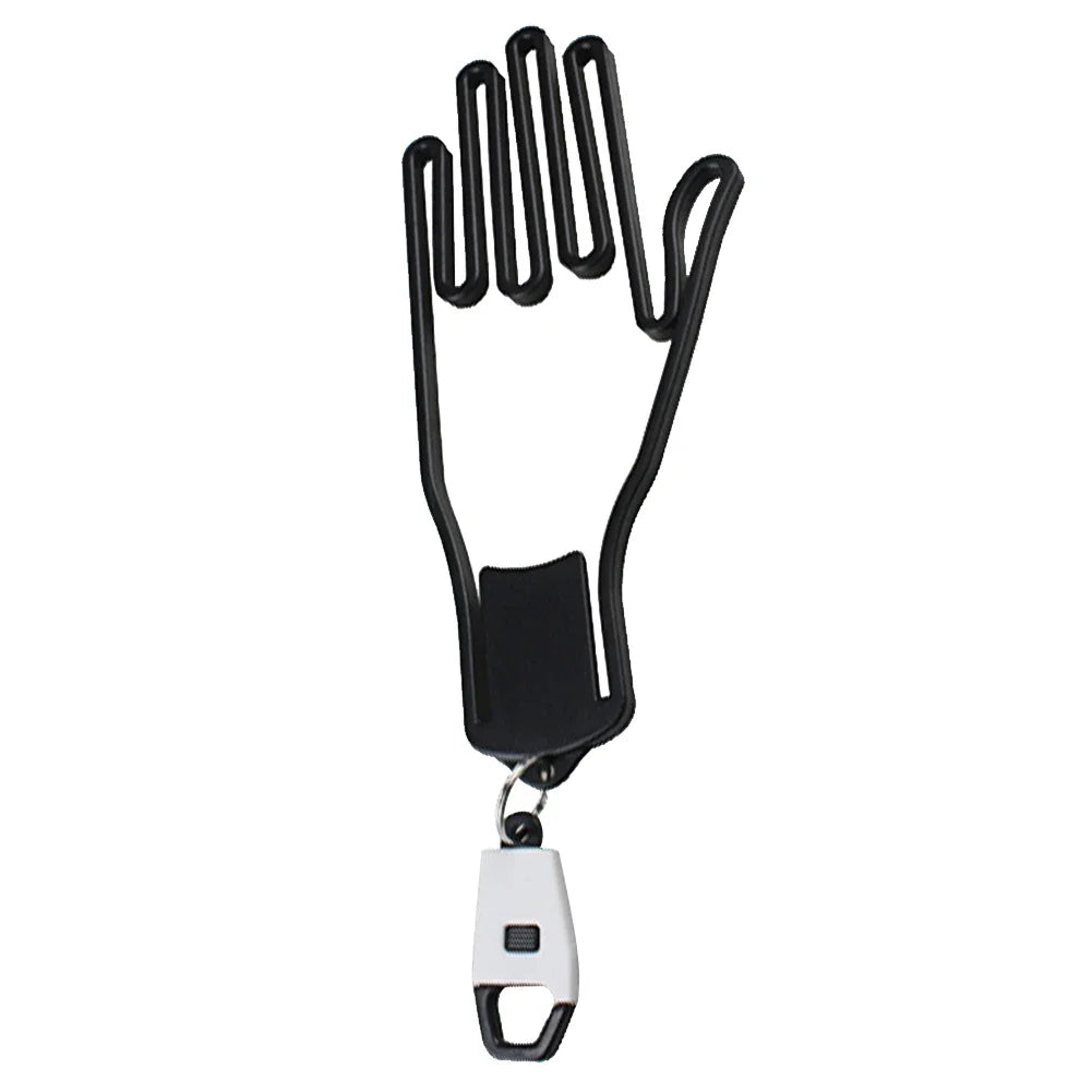 Portable Golf Glove Holder Rack with Keychain