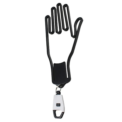 Portable Golf Glove Holder Rack with Keychain