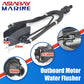 Universal Outboard Motor Water Flusher with Rectangular Ear Muffs