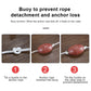Stainless Steel Folding Grapnel Anchor for Kayak & Boat