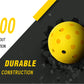 Outdoor Pickleballs 74MM 40-Hole Durable Competition Balls (6/12/24PCS)
