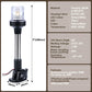 12V LED Fold Down Navigation Light for Boat & Yacht (25cm)