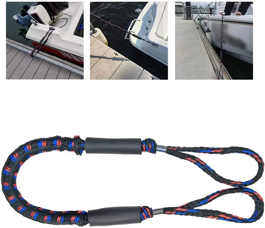 Bungee Dock Line Mooring Rope for Boat & Jetski