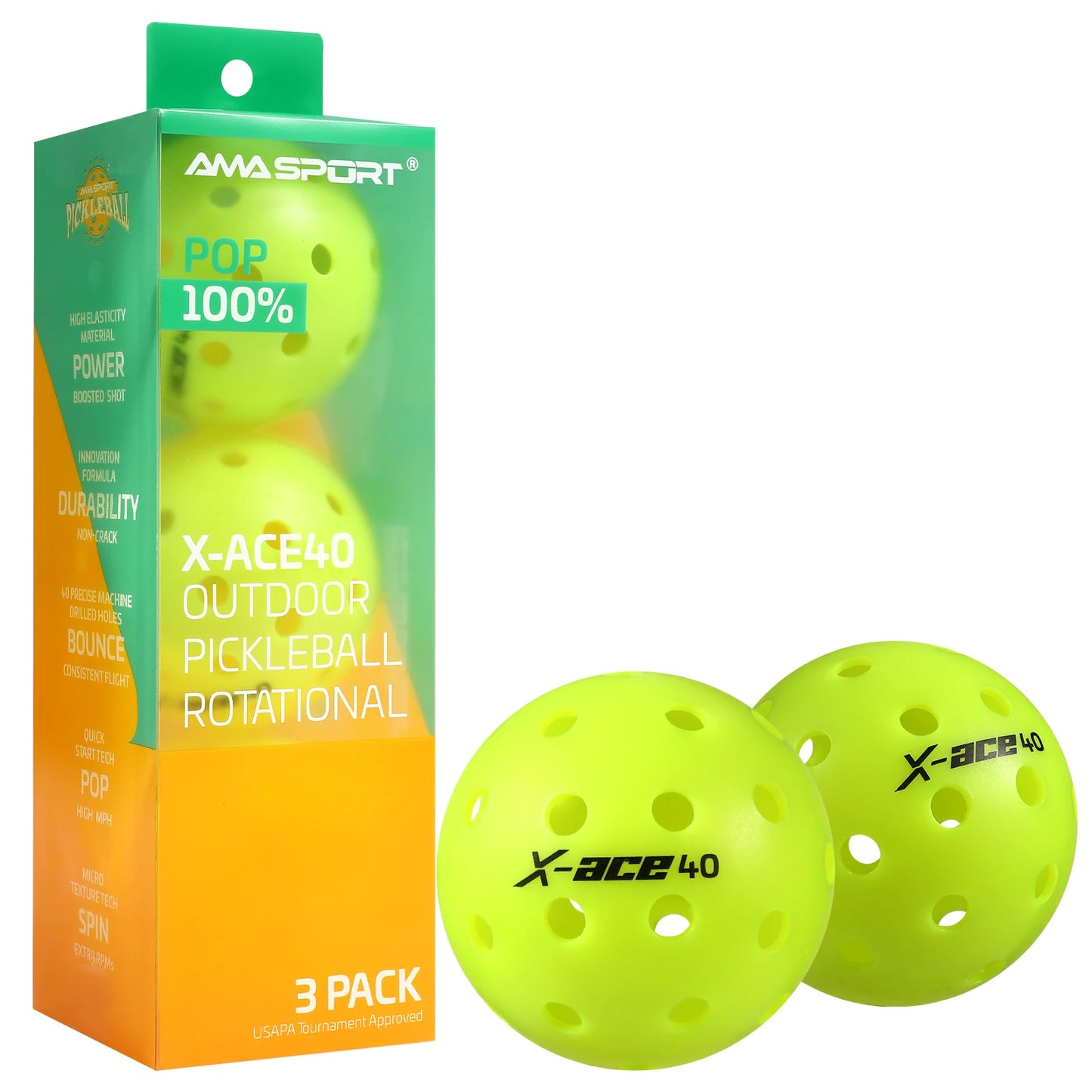 Outdoor Pickleballs