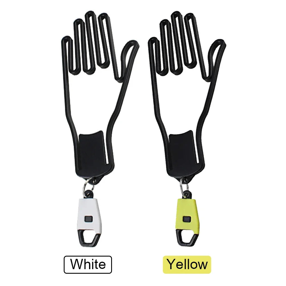 Portable Golf Glove Holder Rack with Keychain