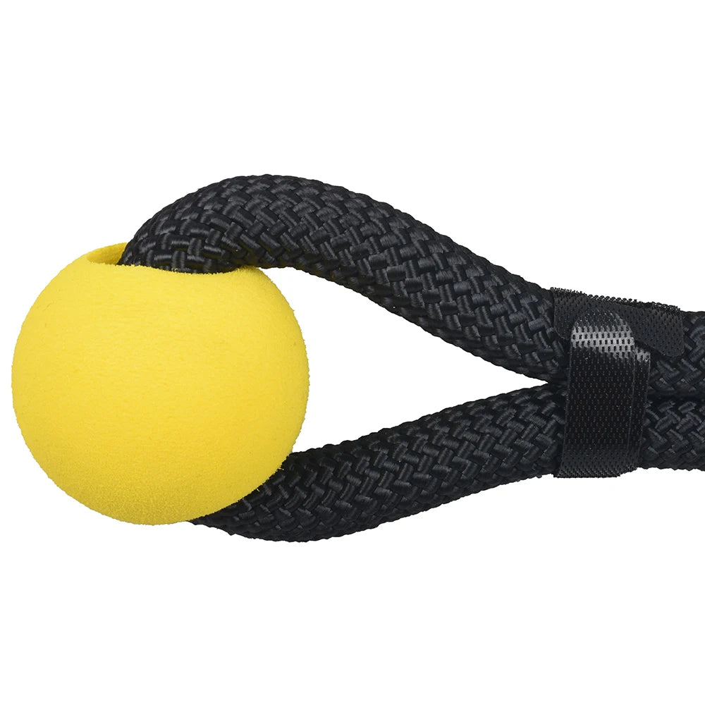 Golf Swing Rope Trainer with EVA Ball – Posture & Fitness Aid