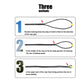 Golf Swing Rope Trainer with EVA Ball – Posture & Fitness Aid