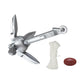 Stainless Steel Folding Grapnel Anchor for Kayak & Boat