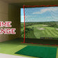10x10FT Heavy Duty Golf Practice Net – High Impact Barrier Netting