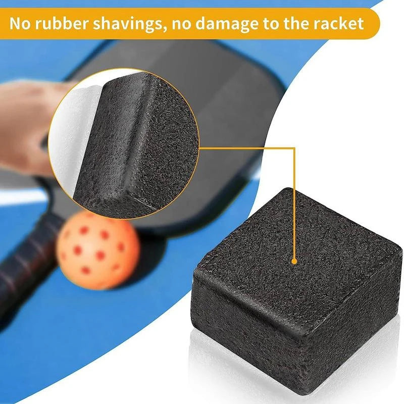 Pickleball Paddle Eraser Carbon Fiber Racket Cleaner Tool