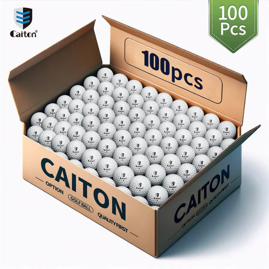 3-Layer Golf Balls (100pcs) – Long Distance & Spin Control