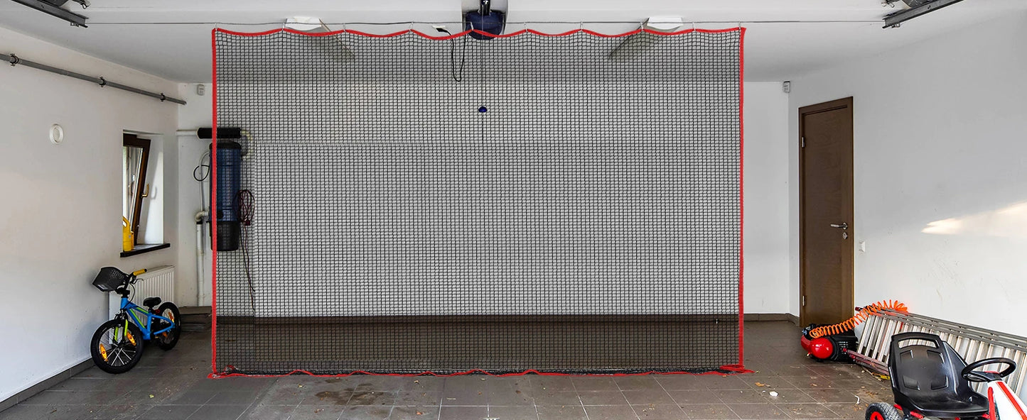 10x10FT Heavy Duty Golf Practice Net – High Impact Barrier Netting