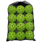 12pcs Outdoor Pickleballs 74mm 40-Hole Durable Competition Balls