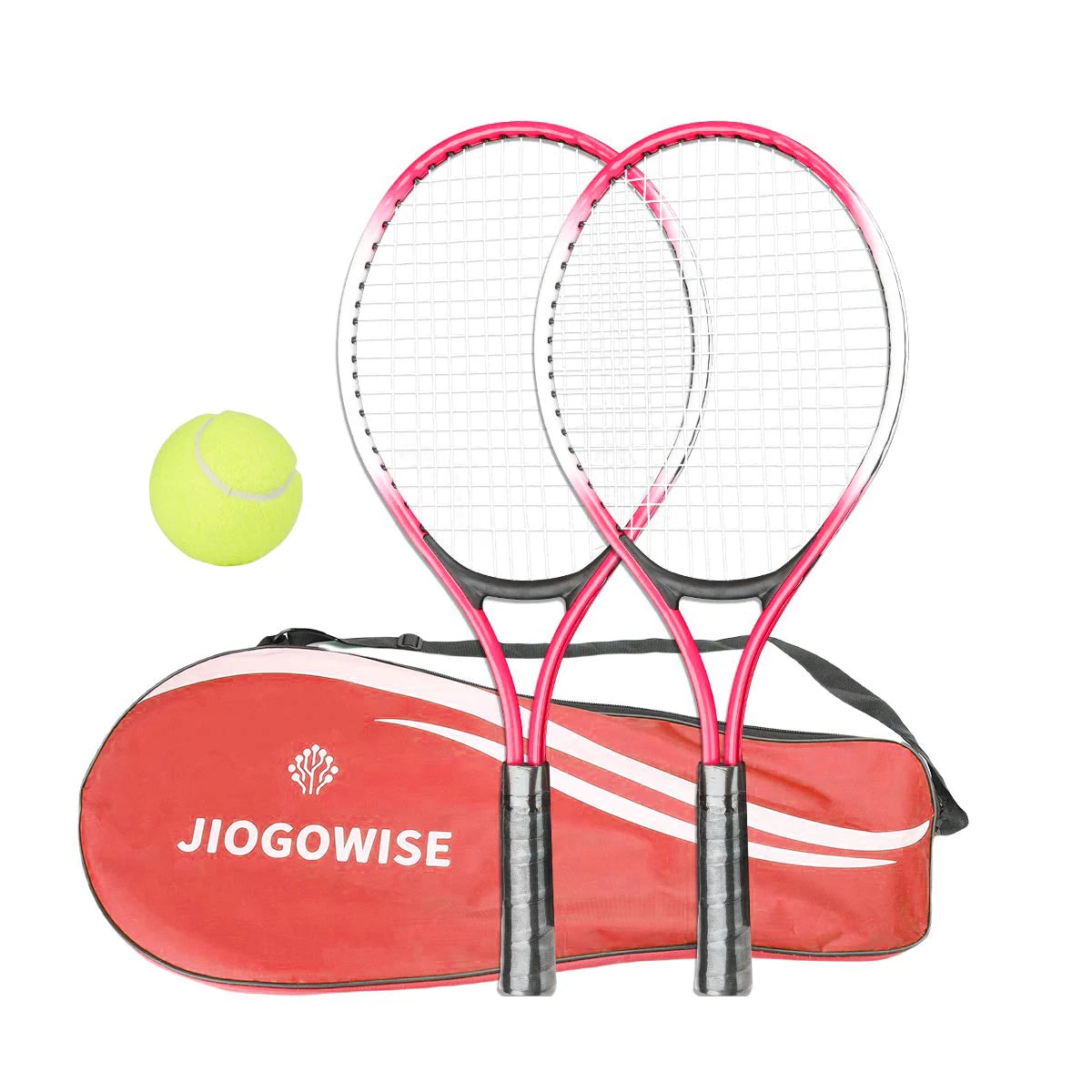 2Pcs Tennis Racket Set with Bag – Beginner Youth Training