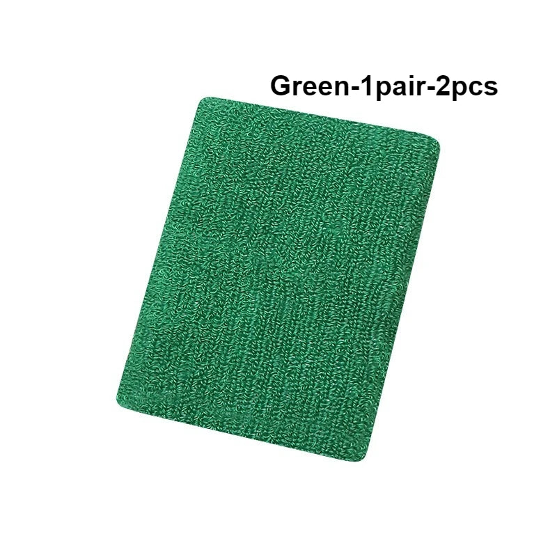 1 Pair Breathable Cotton Wrist Sweatbands for Sports