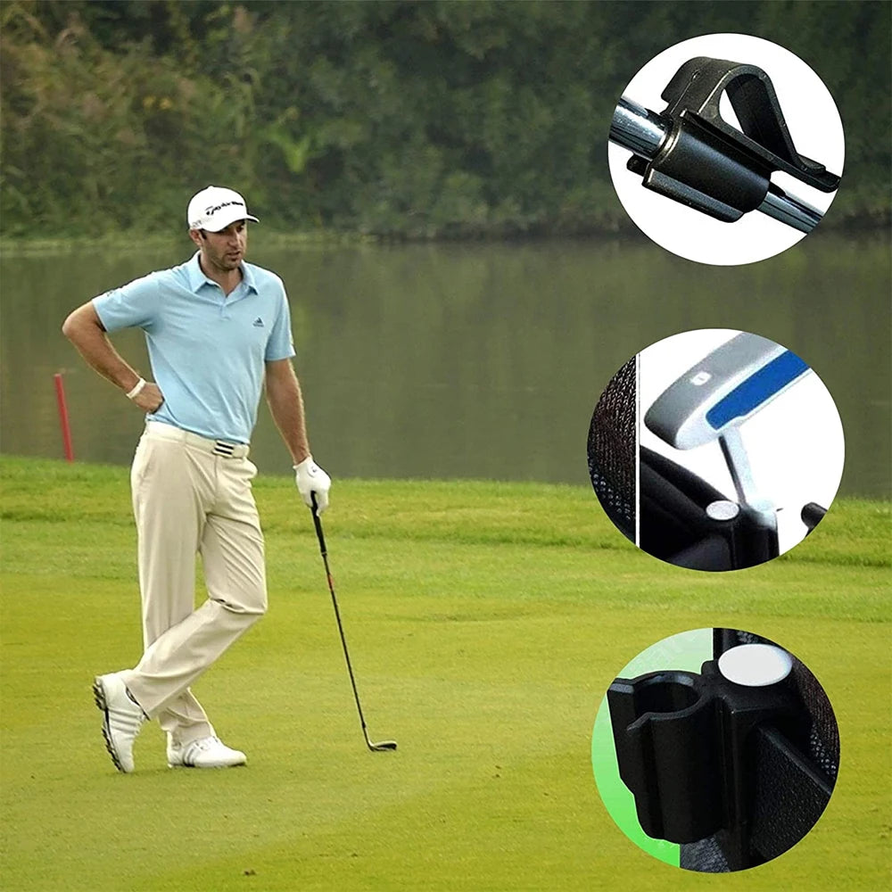 Golf Putter Holder Clip – Golf Bag Club Buckle Trainer