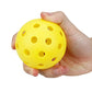 12pcs Indoor Pickleballs – 40-Hole Durable 72mm Training Balls