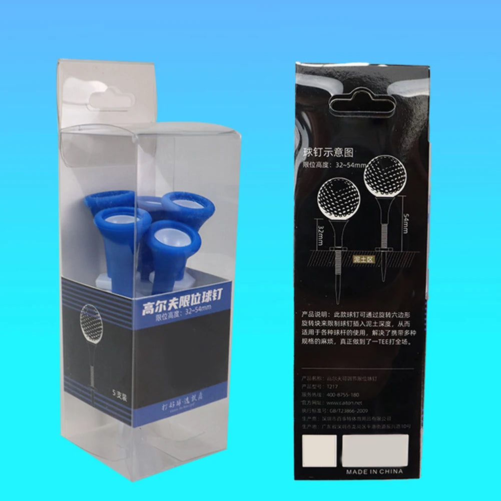 Mini Adjustable Golf Ball Tees – Portable Training Aids