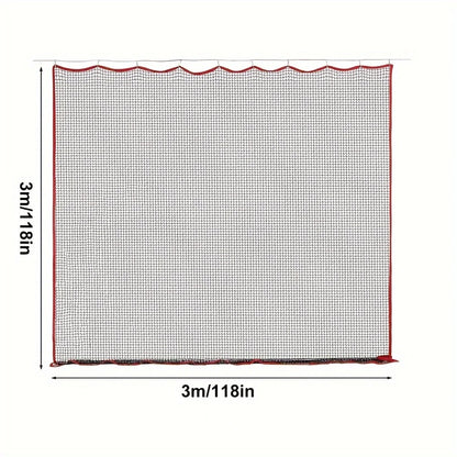 10x10FT Heavy Duty Golf Practice Net – High Impact Barrier Netting