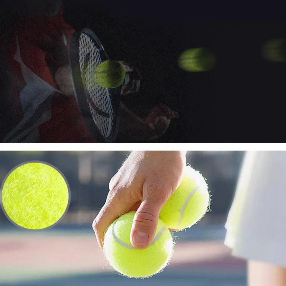 3Pcs High Elasticity Professional Tennis Balls – 63mm