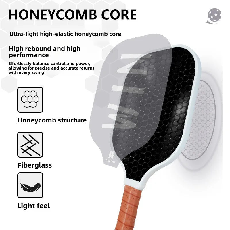 Fiber Pickleball Paddle Set for Couples – Beginner’s Complete Kit