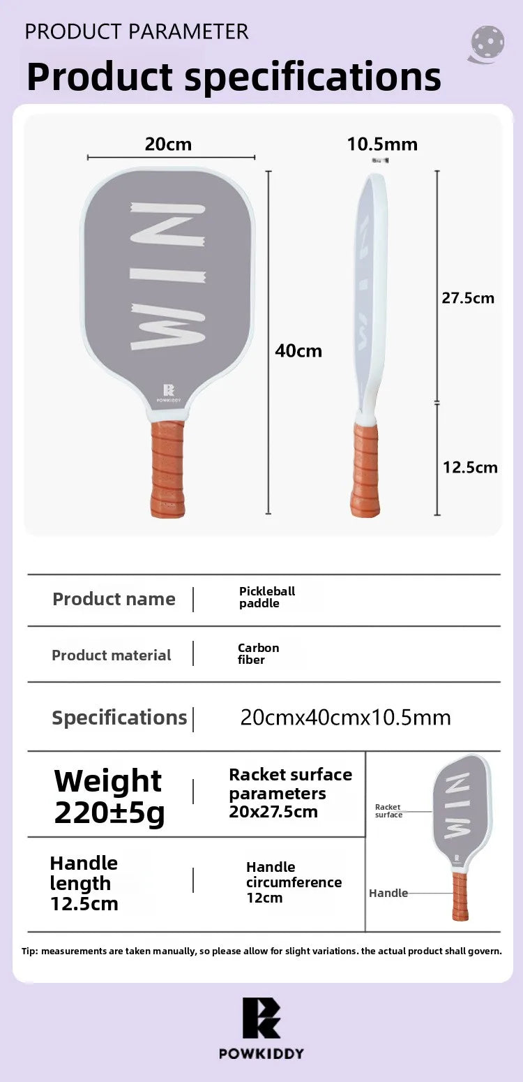 Fiber Pickleball Paddle Set for Couples – Beginner’s Complete Kit