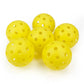 Outdoor Pickleballs 74MM 40-Hole Durable Competition Balls (6/12/24PCS)