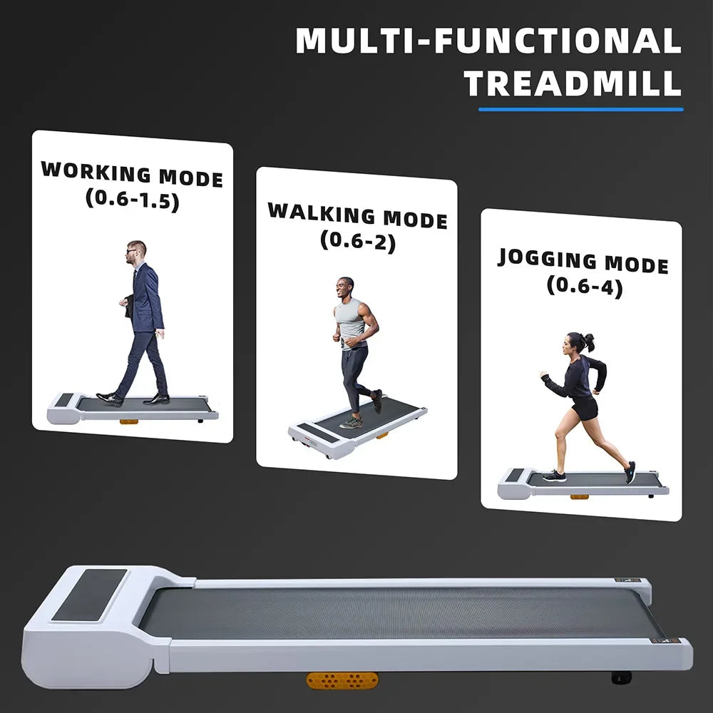 High-Efficiency Brushless Motor Treadmill with LED Display – Home Fitness