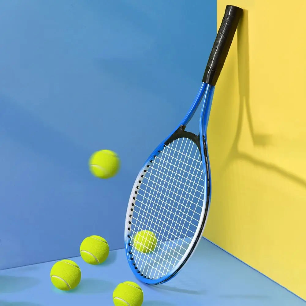 Kids Training Tennis Racket – Red/Blue Beginner Racquet