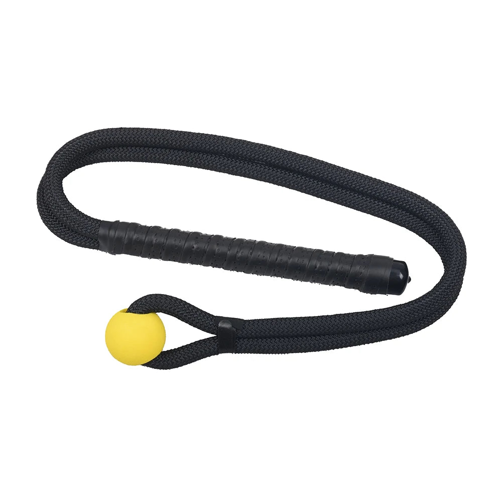 Golf Swing Rope Trainer with EVA Ball – Posture & Fitness Aid