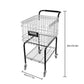Wheeled Tennis Ball Storage Cart – Holds Up to 350 Balls