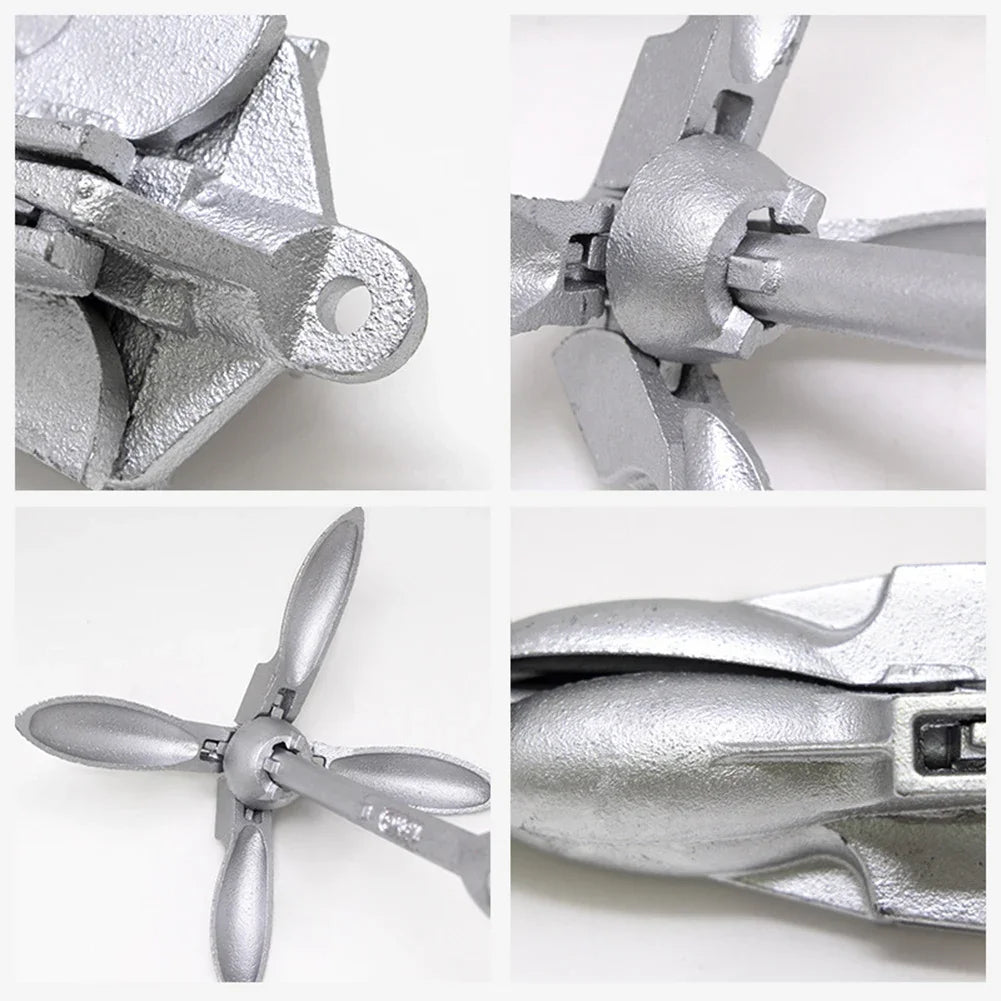 Stainless Steel Folding Grapnel Anchor for Kayak & Boat