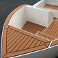 2.4m Self-Adhesive EVA Foam Boat Flooring – Faux Teak Marine Decking Mat