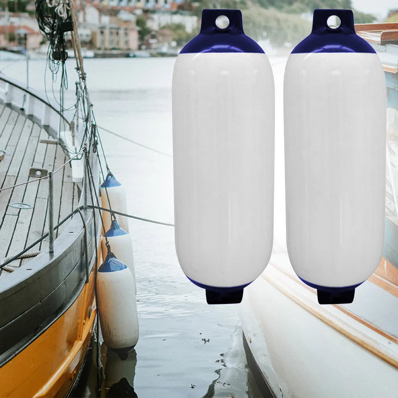 2Pcs Inflatable Boat Fenders Marine Dock Bumpers