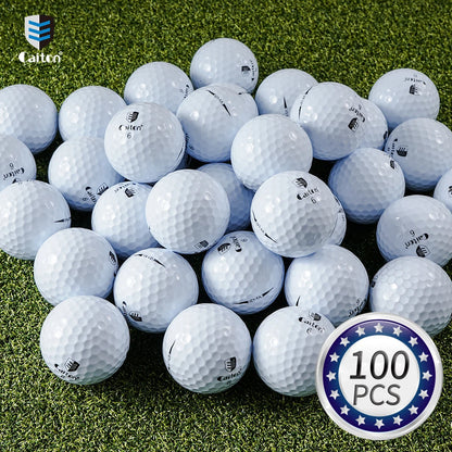 3-Layer Golf Balls (100pcs) – Long Distance & Spin Control