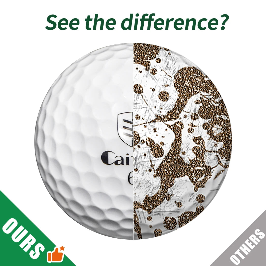 3-Layer Golf Balls (100pcs) – Long Distance & Spin Control